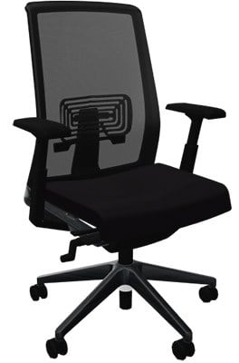 Black Variants of Haworth Very Mesh Office Chair